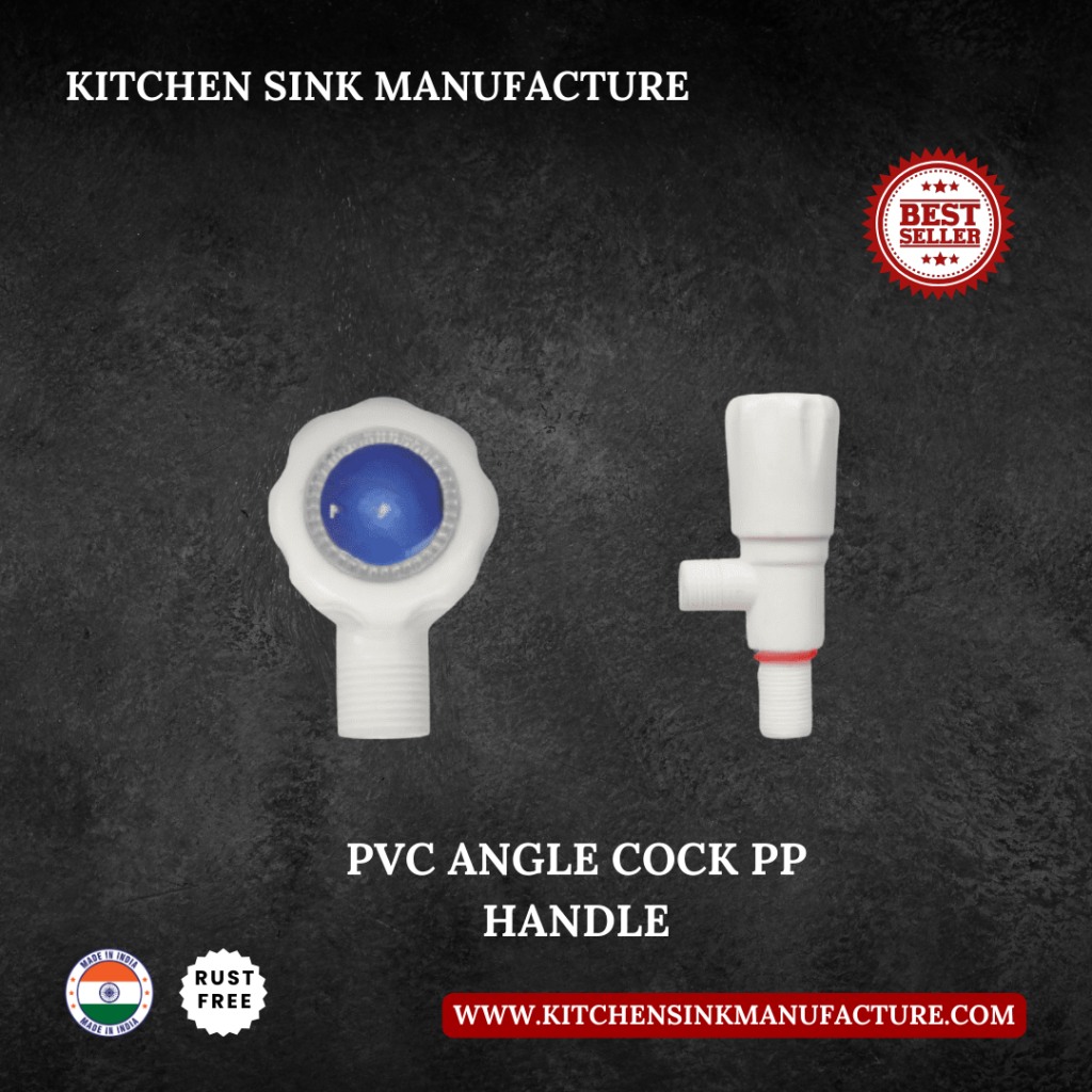 PVC Angle Cock PP Handle