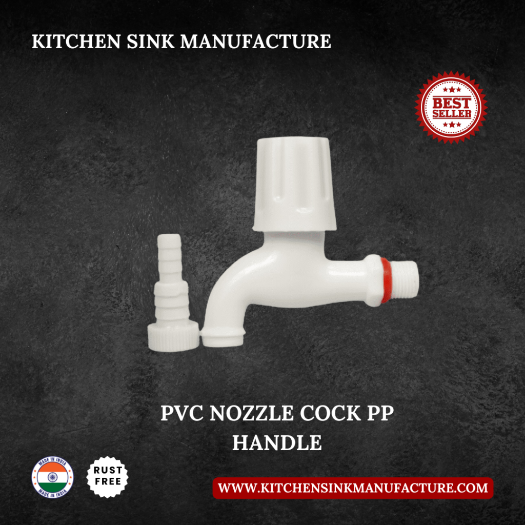 PVC Nozzle Cock PP Handle