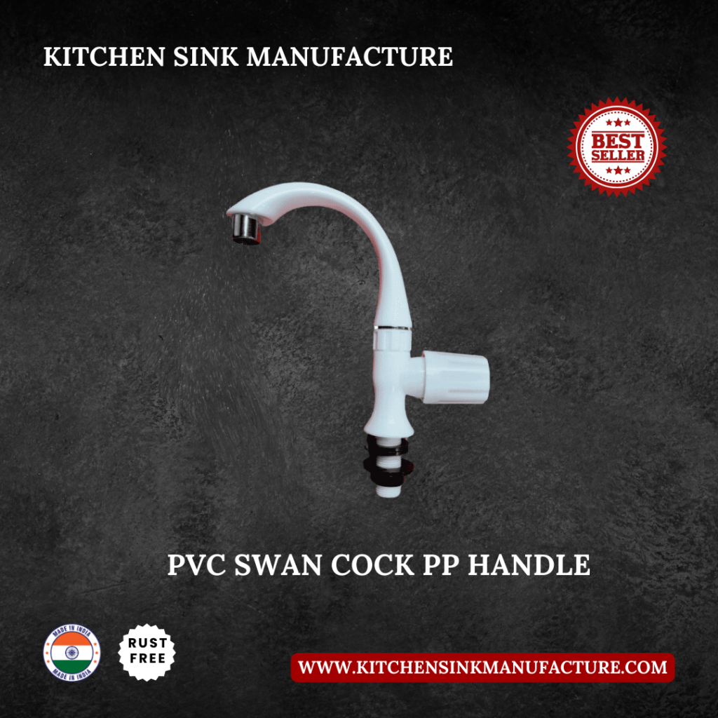 PVC Swan Cock PP Handle