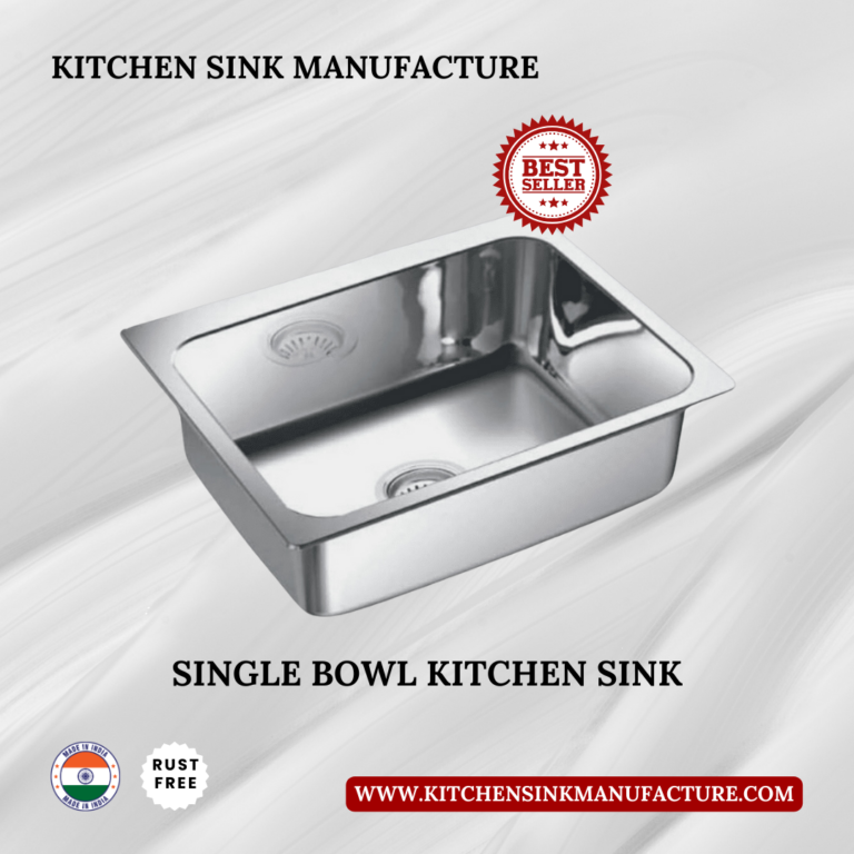 Single Bowl Kitchen Sink