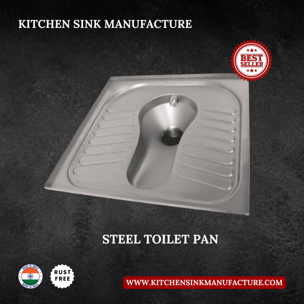 Steel Toilet Pan